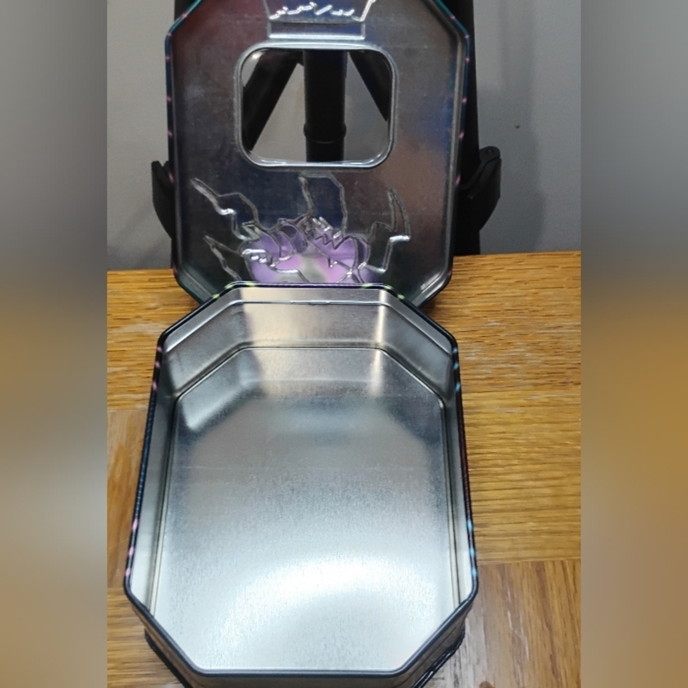 Pokemon TCG Mighty Mysterious Collector's Tin featuring Darkrai - Tin Only - Picture 5 of 7